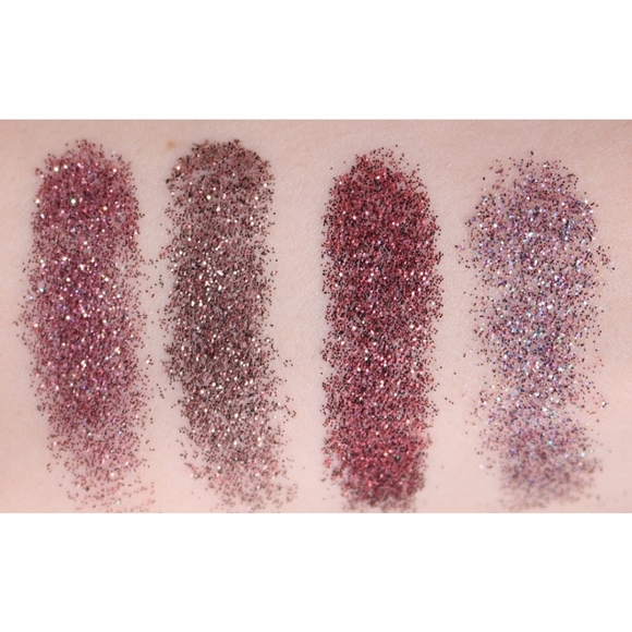 2/$20! Pixi Glittery Eye Quad - Rose Bronze - Picture 4 of 12